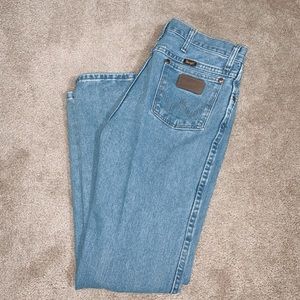 Men’s Wranglers Slim Fit Cowboy Cut Denim Jeans